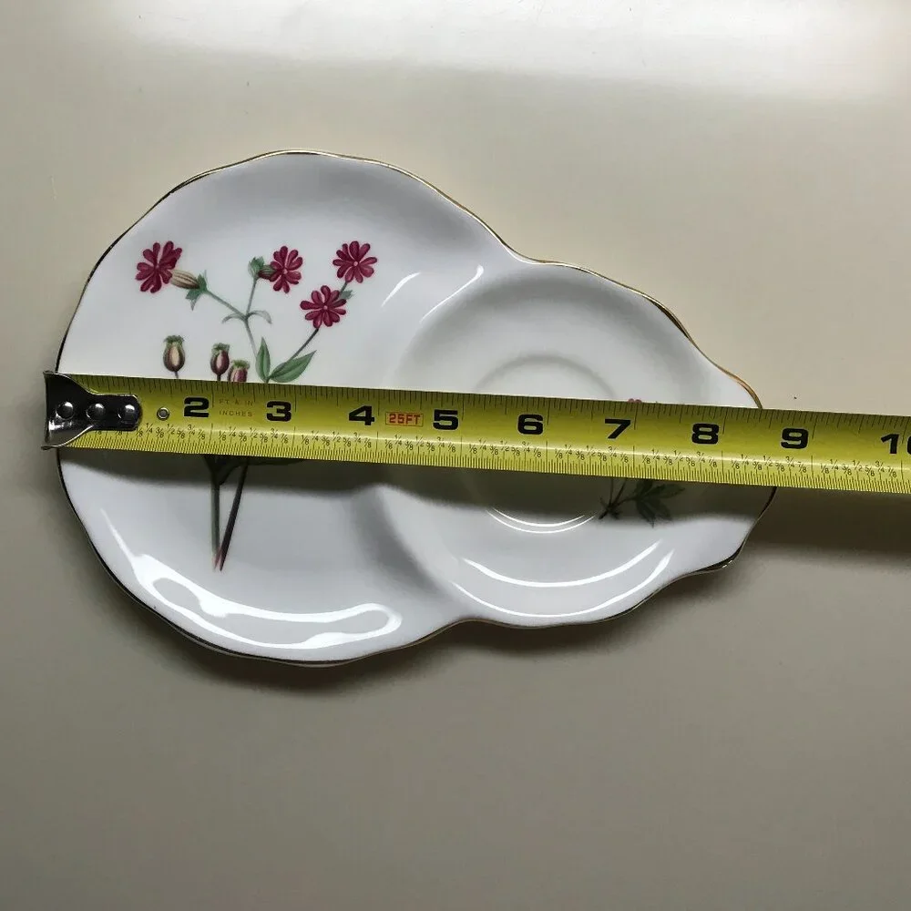 Royal Kent Fine Bone China Snack Plate – Staffordshire, England - Picture 4 of 7